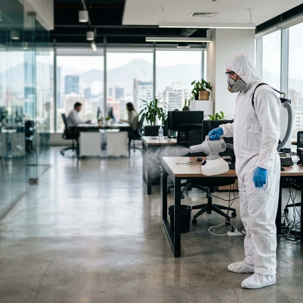 Desinfección de superficies para empresas — SEPPSA