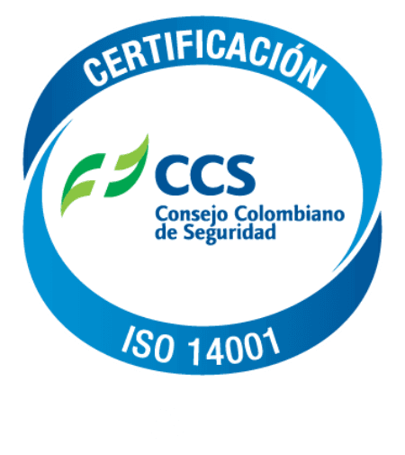 Certificación ISO 14001:2015 No. GA 330 — Gestión Ambiental